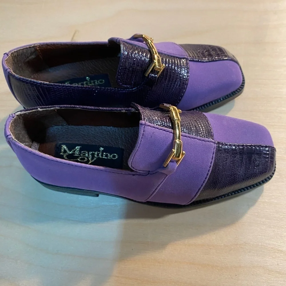 Martino Coy Boys Dress Shoes size 10 New without Tags (CF)
